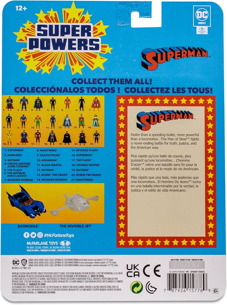 Buy McFarlane - DC Direct - Super Powers 5 Figures Wave 5